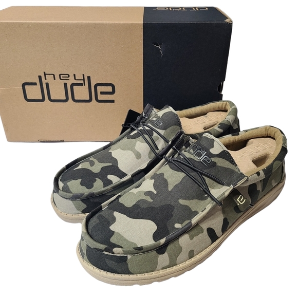 Hey Dude Other - Men's Hey Dude Wally Camo Loafers